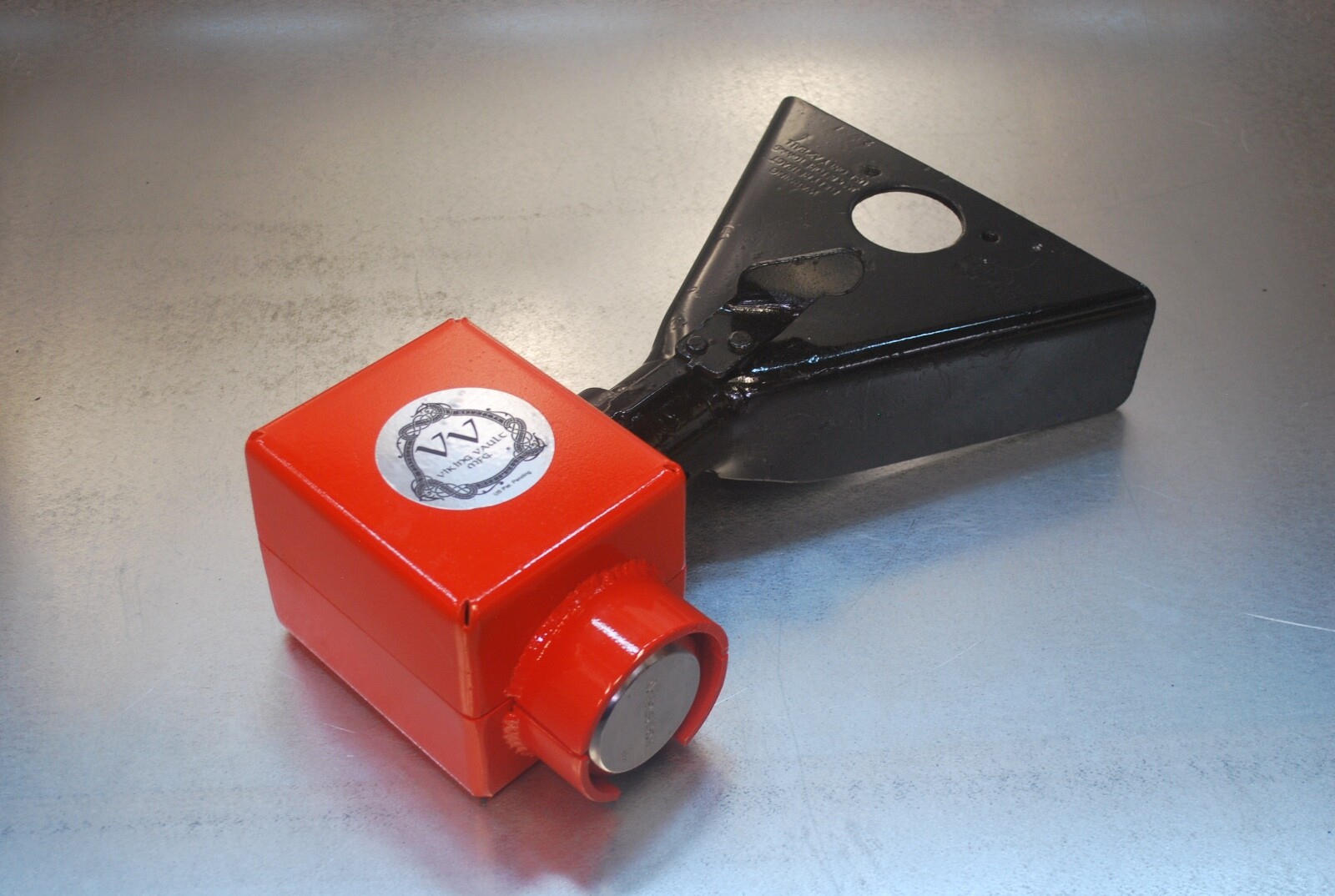 Ram/ Demco Coupler Lock 1Puck Lock 2 keys Orange eBay