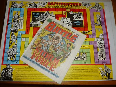 BATTLE with STORM FORCE Comic - Date 24/01/1987 - UK Paper Comic (Inc FREE GAME)