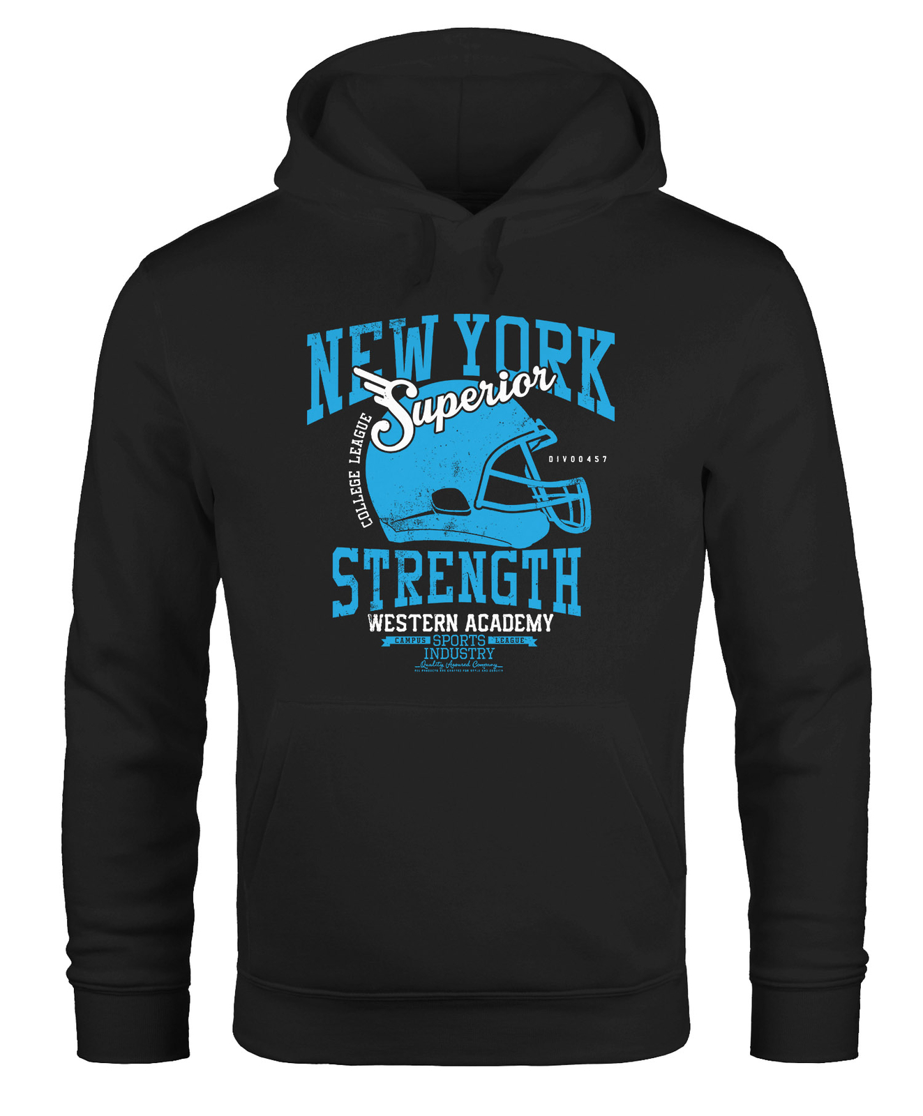 Толстовка с капюшоном Herren New York шлем для американского футбола Kapuzenpullover Moonworks 10090₽