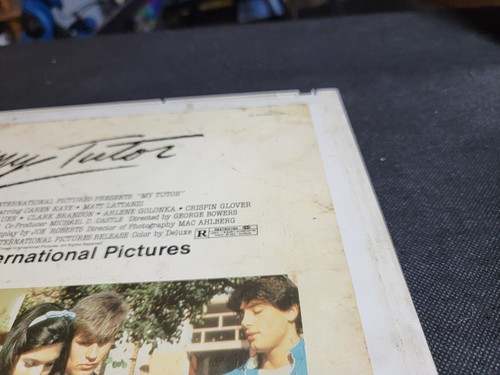 MY TUTOR (1983) CED DISC 80'S CULT EROTICA RARE FORMAT NICE COLORS - Picture 8 of 10
