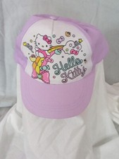 Sanrio Hello Kitty Rainbow Slide Youth Adjustable Hat Light Purple