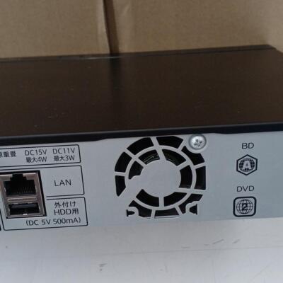 M4126 SHARP/AQUOS☆HDD/BDレコーダー☆BD-NW500 Sharp AQUOS BD-NW500 Blu-Ray Recorder 500GB Good Condition