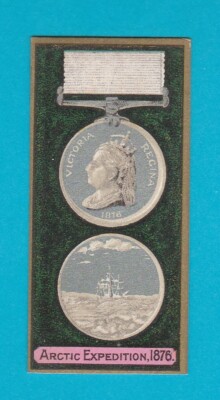 MEDAILLEN - RICHMOND CAVENDISH - ARKTISEXPEDITION, 1876 - 1900