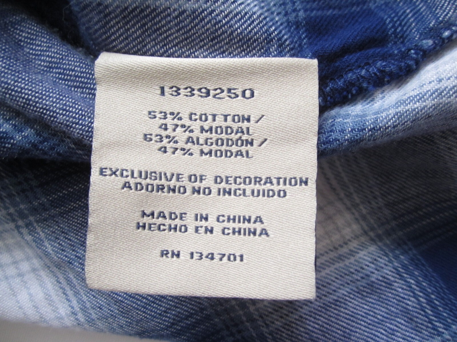 Men's Boston Traders Button Madras Pattern Long S… - image 9