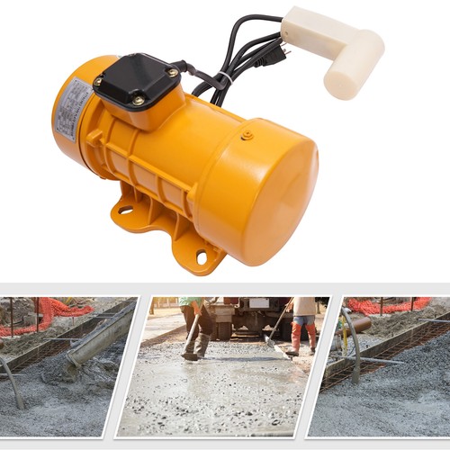 Motore Vibrante Giallo/Blu 110V 370W, Motore Vibratore Intensivo Cemento Calcestruzzo - Foto 6 di 40