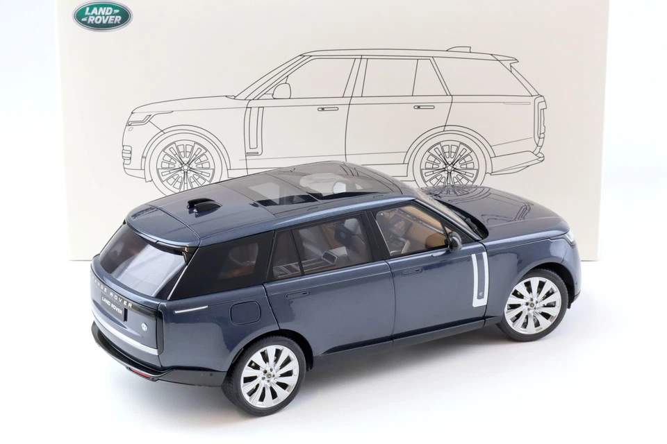 1:18 LCD Models Land Rover Range Sv Serenità Blu Metallizzato 2022 LCD18017-B - Immagine 3 di 4