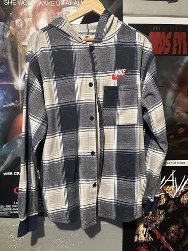 Sweat à capuche Supreme Nike à carreaux
