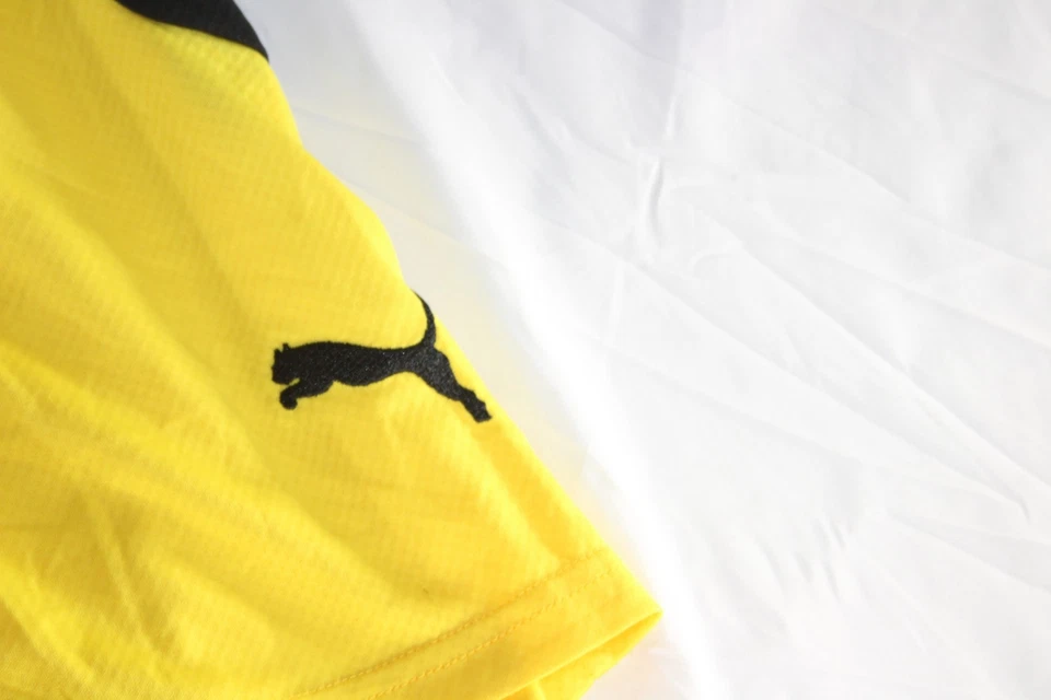 Pantalones Cortos de Fútbol PUMA Borussia Dortmund BVB 09 Amarillo Negro Juvenil XL Unisex Foto 4 de 4