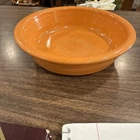 HLC Fiesta Ware Orange Bowl 7” Fiestaware Ceramic Bowl Orange Fiestaware Bowl 7”