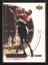 2000-01 Upper Deck Ovation #43 Rasheed Wallace