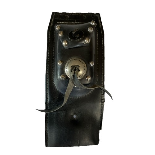 Softtail Classic OEM FLSTC Gas Tank Pouch,Leather.