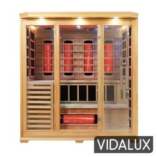 4-5 Person Solara Full Spectrum Bench Sauna SMT-HFP4503