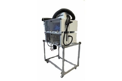 E-Z Euthanex Smartbox M1-SBFF-2FM Auto CO2 System with Cart and Tank Heater