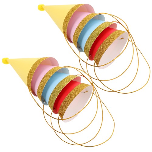 8 Pcs Cute Dog Hat Party for Pet Mini Birthday Dogs Cats Holiday - Picture 6 of 20