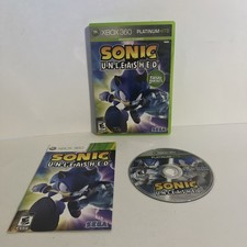 Sonic Unleashed (Microsoft Xbox 360, 2008) Tested And Works