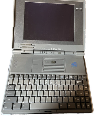 Vintage Sharp Personal Computer PC-7750 Luggable Laptop 9.5'' Very Rare Untested