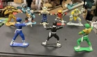 9x 1993 Bandai Mighty Morphin Power Rangers 3 Inch Figures MMPR OG Vintage Lot