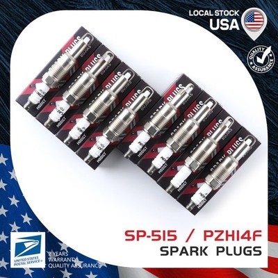 8Pcs New Iridium Spark Plugs Wear resistant & Durable SP-515 PZH14F For Lincoln