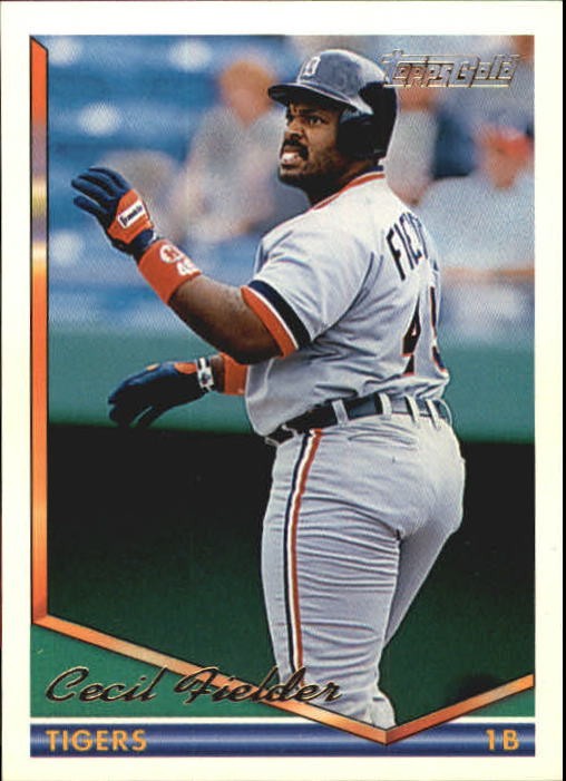 1994 Topps Gold #190 Cecil Fielder - BB
