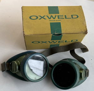Vintage Oxweld Welding Goggles for Parts Or Repair