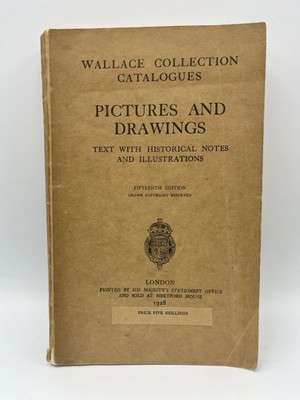 Wallace Collection Catalogues. Pictures and drawings (illustrations).