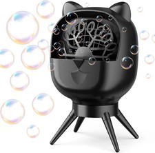 Bubble Machine for Kids,Automatic Rotation Bubble Maker 1800Mah Rechargeable Bat