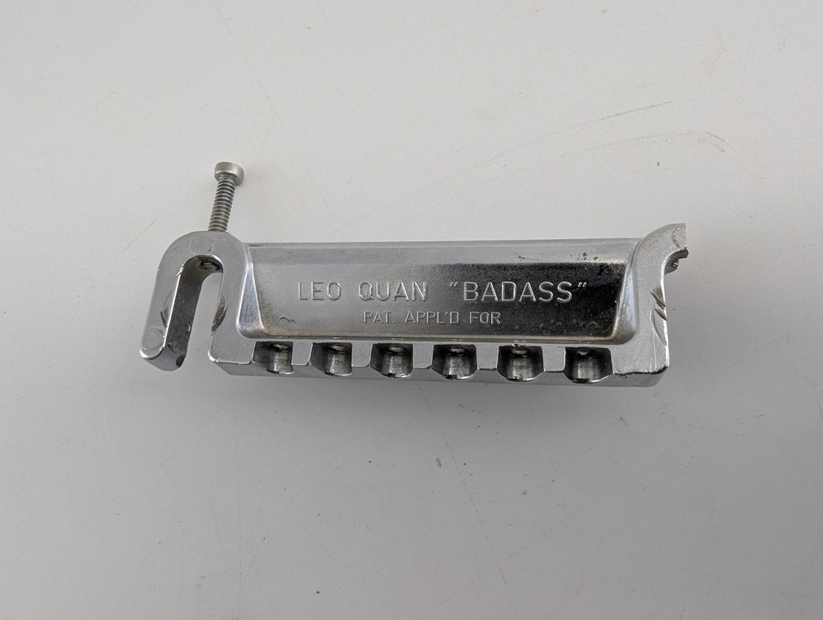 Leo Quan Badass Guitar Bridge Broken For Parts Vintage | eBay