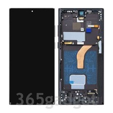 For Samsung Galaxy S22 Ultra 5G SM-S908U/U1 OLED Display LCD Touch Screen Frame
