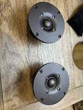 SEAS Excel T25CF-001 Tweeters (pair) NEW coil/dome ass. (2)