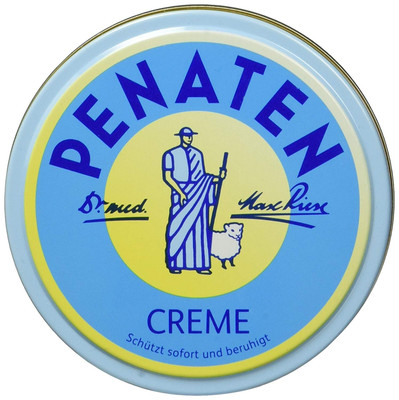 Penaten Baby Creme Skin Protectant 1.69 Fl Oz Wound Protection Soothes Irrita...