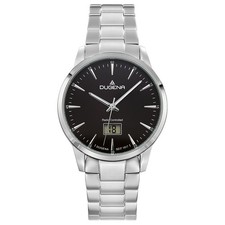 DUGENA Herrenuhr Momentum Funkuhr Edelstahl 4460857