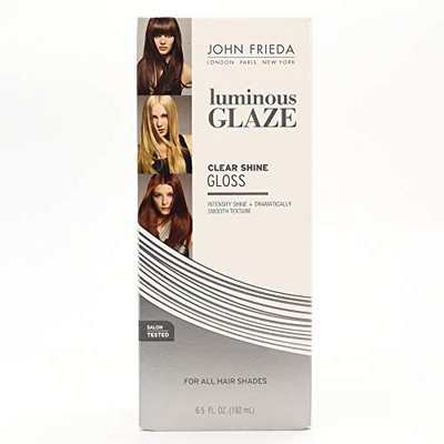 John Frieda Luminous Glaze Clear Shine Gloss, 6.5 Ounces