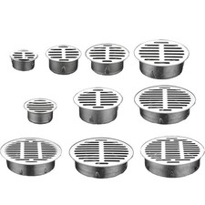 Stainless Steel Floor Drain Hollow Design Prevents Blockage Outdoor Use