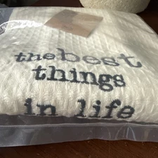 NEW Kay Dee Designs The Best Things In Life Are Furry Kitchen Dish Towel Paw