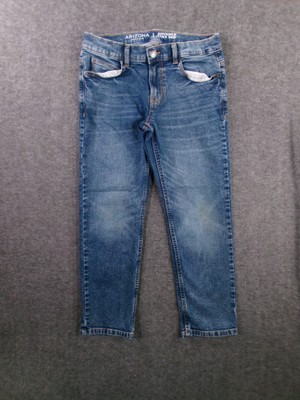 Arizona Jean Youth 10 Husky Blue Regular Straight Leg Medium Wash Advance Flex