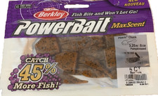 Berkley PowerBait Max Scent Power Chunk Pumpkinseed 1pk of 5pc-BRAND NEW-SHIP24H