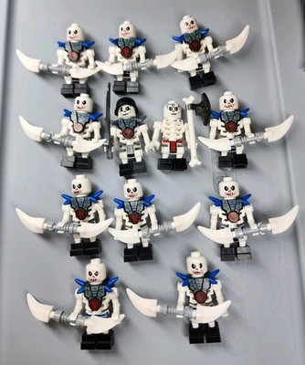 NEW LEGO   Skulkin Lot Of 12 Chopov Krazi Frakjaw Minifigure Ninjago 