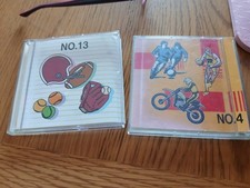Brother Embroidery Machine Memory Cards x 2 sports no.4 & 13