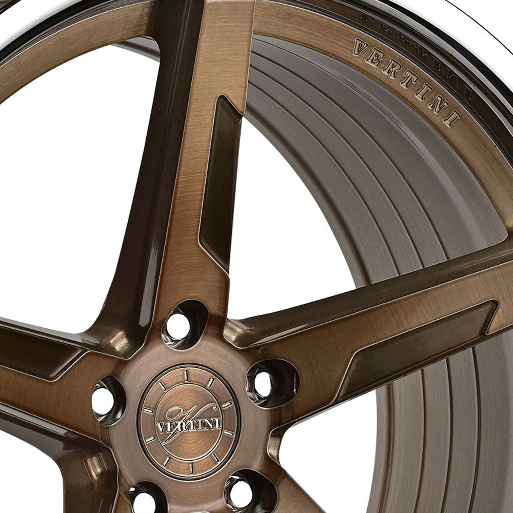 20" Vertini RFS1.7 Bronze 20x9 20x10.5 Rims Wheels Fits Audi R8