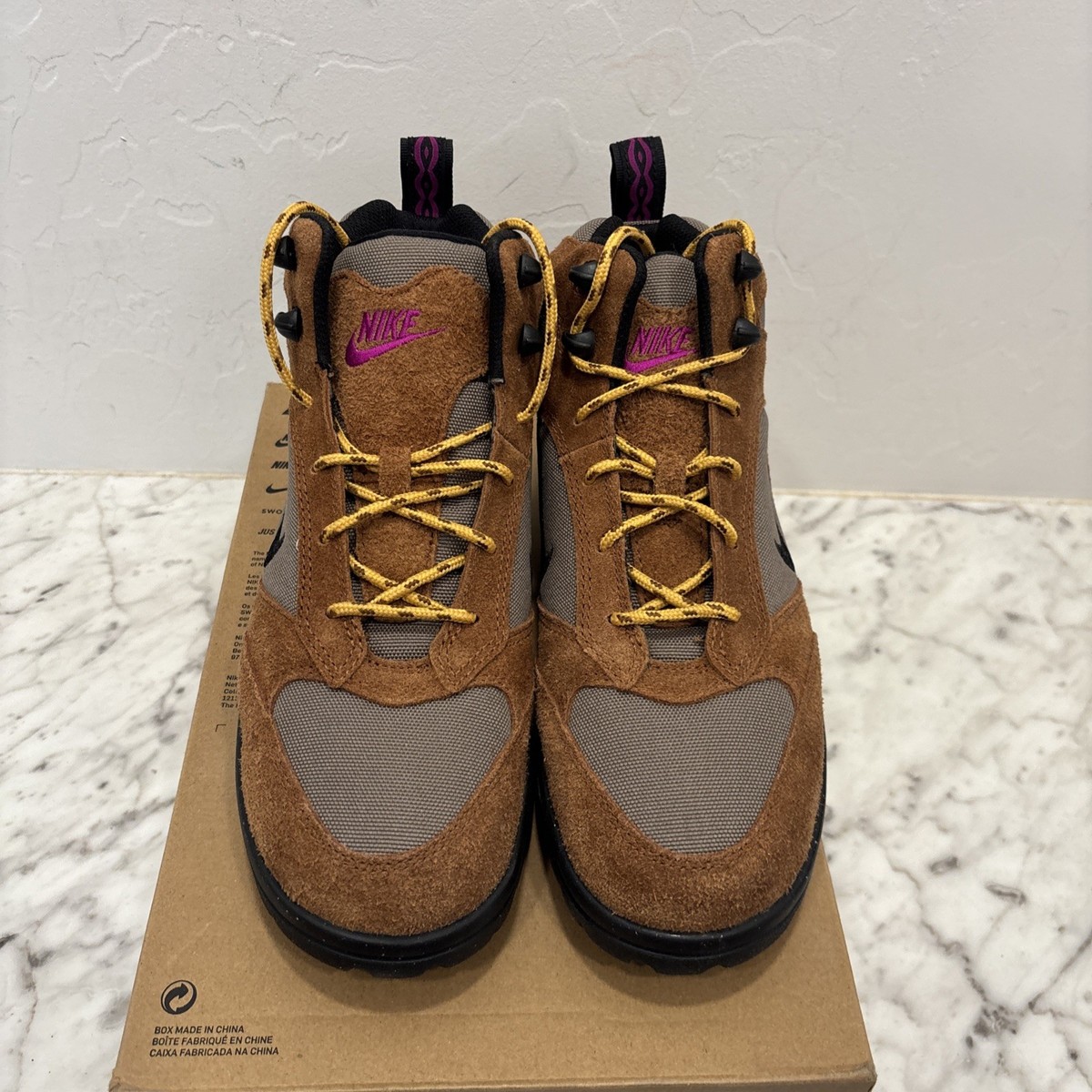 NIKE ACG Torre Mid WP Pecan and Olive Grey US Size 7.5 Men / 9