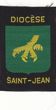 Boy Scout Badge ribbon Ext DIOCESE SAINT-JEAN  ASC CANADA