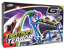 Road Champs Gx Track Tightrope Terror Zipline Race Car Set