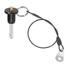 3/16" x 0.59" Quick Release Pin Ball Locking Pin with Push Button 25cm Wire