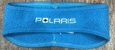 Polaris Snowmobile Fleece Winter Headband Ear Warmer Blue VTG USA Made