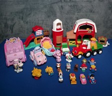 Fisher-Price Little People Huge Toy Lot 23 Pieces