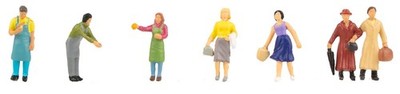 Faller HO 151670 Figurensatz Wochenmarkt I  NEU OVP