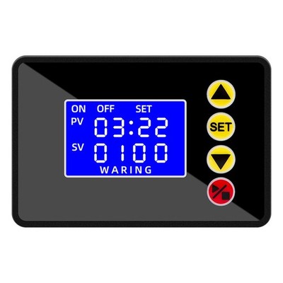 Accurate Timing LCD Digital Timer Switch Heat and Electrical Resistance