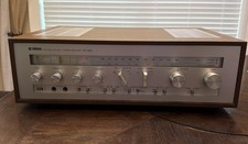 Vintage Yamaha CR-820 Natural Sound Stereo Receiver Silver Face Tested Works