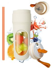 Portable Blender Cup, 15oz Mini Juicer, Shake and Smoothie Medium, Orange