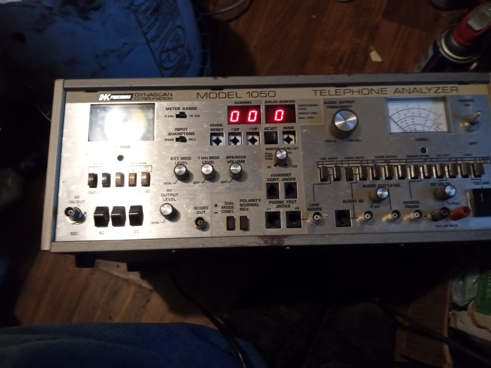 bk precision 1050 telephone analyzer